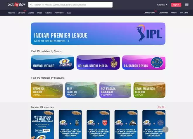 IPL 2023 How To Book Tickets Online On Paytm Insider BookmyShow The